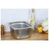 Bac Gastro GN 2/3 Inox - Sügavus 150 mm - 13 L - Dynasteel