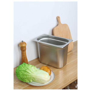 Bac Gastro GN 1/3 Inox - Sügavus 200 mm - 7,5 L - Dynasteel