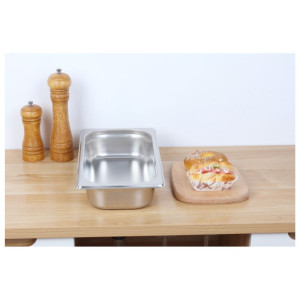 Bac Gastro GN 1/3 Inox - Sügavus 65 mm - 2,5 L - Dynasteel