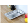 Bac Gastro GN 1/3 Inox - Sügavus 40 mm - 1,45 L - Dynasteel