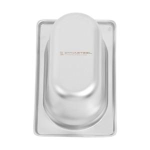 Bac Gastro GN 1/9 Inox - Sügavus 65 mm - 0,6 L - Dynasteel