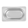 Bac Gastro GN 1/9 Inox - Sügavus 65 mm - 0,6 L - Dynasteel