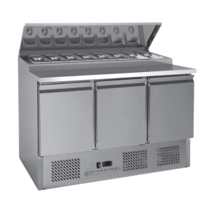 Saladette Compacte - 3 Ustega Katuseluuk - Dynasteel