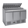 Saladette Compacte - 3 Ustega Katuseluuk - Dynasteel