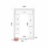 Kit külmhoone riiul 1800x2700 TEFCOLD - Optimaalne korraldus