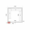 Kit Rayonnage pour Chambre Froide 2100 x 2100 - TEFCOLD: optimeerige oma hoiuruumi täieliku vastupidavusega.