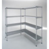Kit külmhoone riiul 1200 x 1200 TEFCOLD - Optimaalne korraldamine ja säilitamine