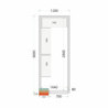 Kit Rayonnage Chambre Froide 1200x3000 TEFCOLD: Optimeeritud korraldus ja täielik vastupidavus
