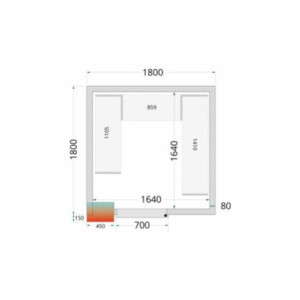 Külmhoone riiulikomplekt 1800x1800 - Optimeerige oma professionaalset laoruumi