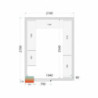 Kit Rayonnage Külmkamber 2100x2700 TEFCOLD: Tõhus ja Praktiline
