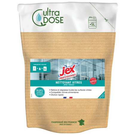 Ultra Dose 5 L Klaasipuhastusvahend Jexilt - Ökoloogiline ja Tõhus