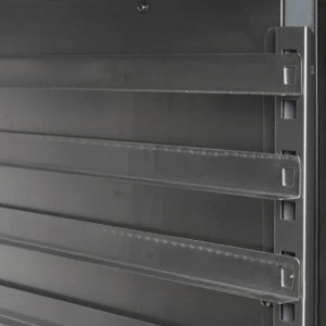 Negatiivne roostevabast terasest kondiitritoodete kapp - 737L TEFCOLD: professionaalne säilitamine