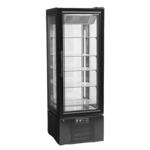 Vitrine Réfrigérée Pâtissière Négative - Klaasuksega - 248 L TEFCOLD UPD400-F