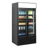 Vitrine Réfrigérée Positive Noire - 2 Portes Vitrées - 524 L TEFCOLD : Elegantsus ja jõudlus professionaalidele
