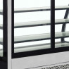 Vitrine Jahutuskapp Leti 2 Klaasustega Must - TEFCOLD LPD1500C/BLACK