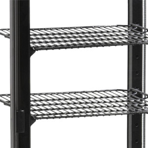 Must klaasuksega letikülmik - 58 L | TEFCOLD
