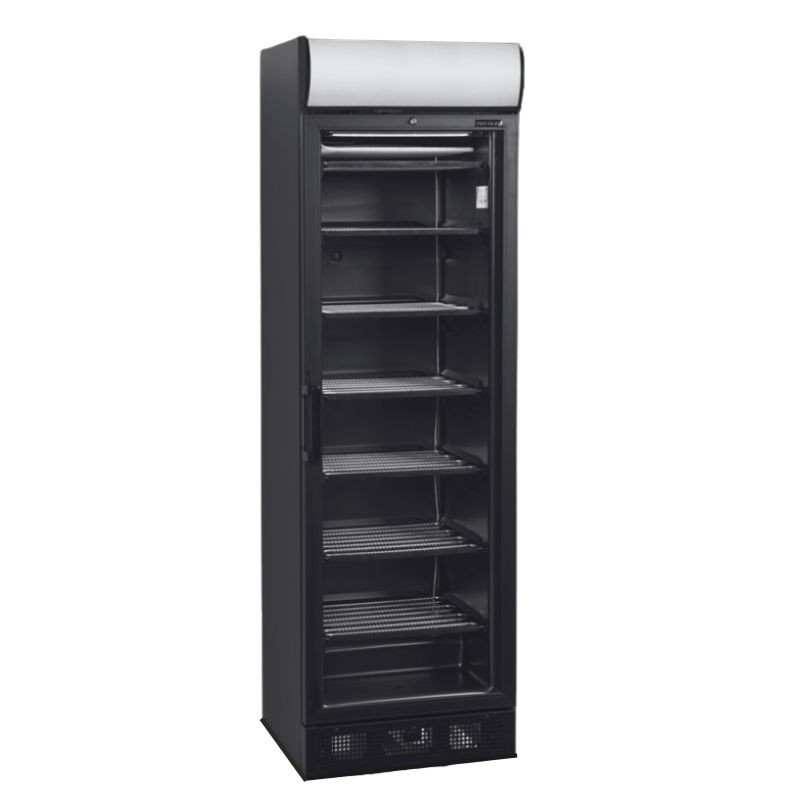Vitrine Sügavkülmik Canopée Klaasuksega Must 270L TEFCOLD - Teie külmutatud toodete optimaalne esitlus Vitrine Sügavkülmik Canopée Klaasuksega Must 270L TEFCOLD - Teie külmutatud toodete optimaalne esitlus