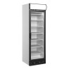 Vitrine sügavkülmik klaasist varikatusega uks - Valge - 270 L - TEFCOLD: Tõhusus ja esteetika professionaalidele