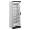 Vasakule avanev sügavkülmiku vitriin - 270 L TEFCOLD: klaasuks, LED-valgustus, maht 270 L