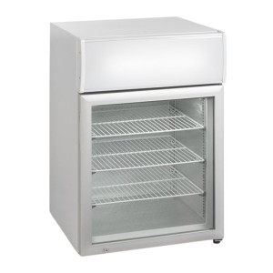 Valge lauapealne sügavkülmik 1 klaasuks - 113 L | TEFCOLD