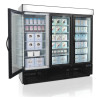 Vitrine Sügavkülmik 1657 L TEFCOLD - 3 Klaasust - Valge