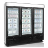 Vitrine Sügavkülmik 1657 L TEFCOLD - 3 Klaasust - Valge