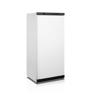 Valge positiivne külmkapp - 420L TEFCOLD: Toidu optimaalne säilitamine elegantses ruumis