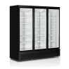 Must sügavkülmavitriin - 3 klaasust - 1090 L | TEFCOLD Atom Maxi