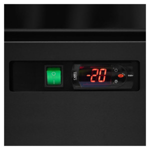 Must vertikaalne sügavkülmik - 702 L | TEFCOLD | Ideaalne professionaalseks toitlustamiseks | Energiasääst, klaasuksed