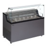 Klaasvitriin teeninduskaanega - TEFCOLD MIRABELLA 7 - 7x5L