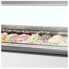 Ventileeritud klaasvitriin - Sirge esikülg - 18 x 5L - TEFCOLD Millennium ST18