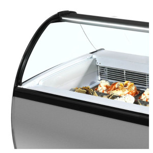 Vitrine Jäätisega koos Hingamiskaitsega Kumer Klaas - TEFCOLD ISABELLA 13LX