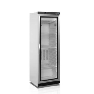 Ventileeritud klaasitud negatiivne külmkapp - Valge - 340 L | TEFCOLD