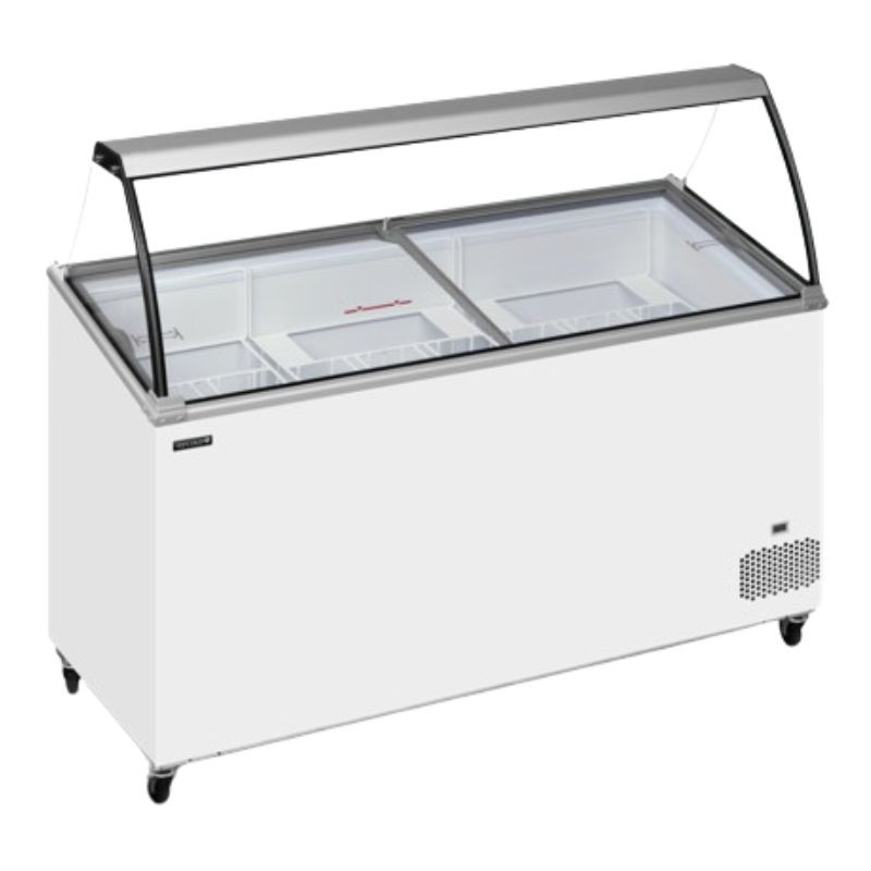 Congélateur Coffre à Glace avec Verre Incurvé - 398 L | TEFCOLDOptimisez votre stockage de crèmes glacées avec ce congélateur v Congélateur Coffre à Glace avec Verre Incurvé - 398 L | TEFCOLDOptimisez votre stockage de crèmes glacées avec ce congélateur v
