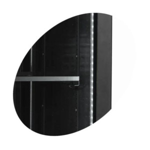 Must külmik - klaasuks - 347 L TEFCOLD SCU1425H