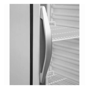 Klaasitud Positiivne Külmkapp - Roostevaba Teras - 350 L | TEFCOLD