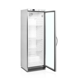 Klaasitud Positiivne Külmkapp - Roostevaba Teras - 350 L | TEFCOLD