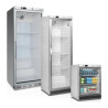 Armoire Réfrigérée Positive Vitrée TEFCOLD - Valge - Mahutavus 570L - Uks GN 2/1