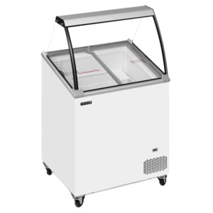 Külmkirst kumerklaasiga - 157 L | TEFCOLD | Stock-direct CHR
