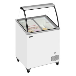 Külmkirst kumerklaasiga - 157 L | TEFCOLD | Stock-direct CHR