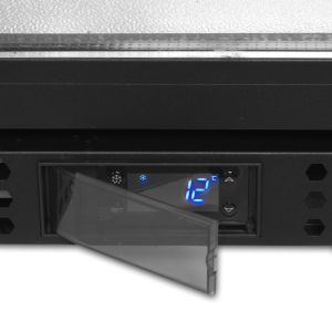 Tagumine baar Jahutatud Klaasuksega - 115 L TEFCOLD: Optimaalne säilitamine ja elegantne disain