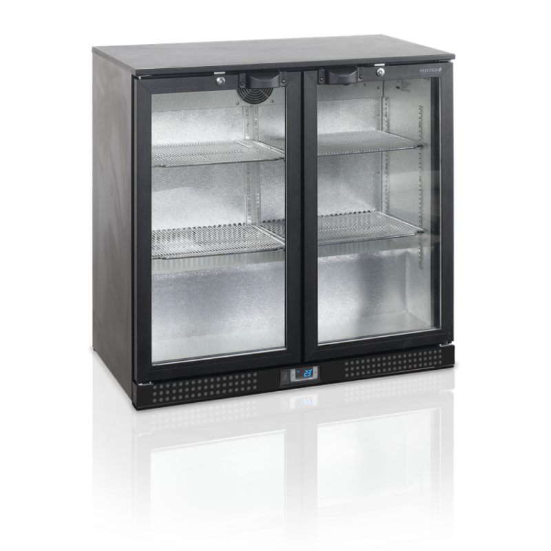 Tagumine baar Külmik 2 klaasist hingedega ust - 188 L TEFCOLD | Kvaliteetne professionaalne külmutatud ladustamine Tagumine baar Külmik 2 klaasist hingedega ust - 188 L TEFCOLD | Kvaliteetne professionaalne külmutatud ladustamine