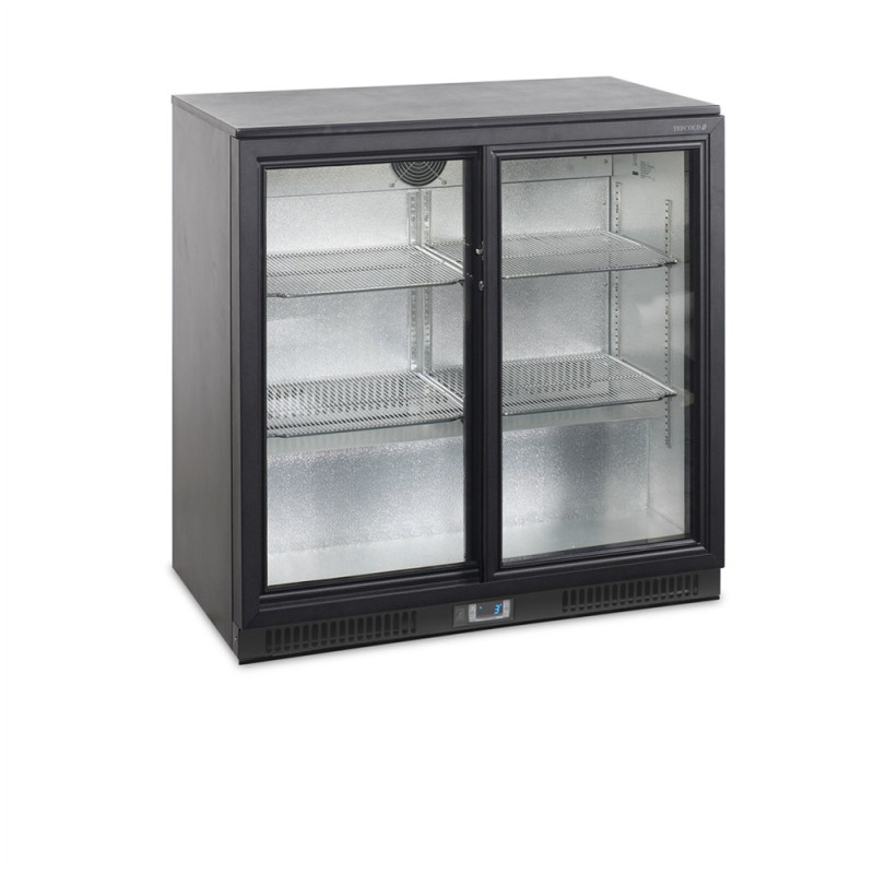 Arrière-Bar Réfrigéré 2 Portes Vitrées Coulissantes - 188 L TEFCOLD : conservation et présentation optimales des aliments Arrière-Bar Réfrigéré 2 Portes Vitrées Coulissantes - 188 L TEFCOLD : conservation et présentation optimales des aliments