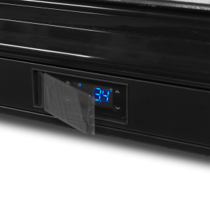 Tagumine Baar Külmik - 1 Klaasist Hingedega Uks - 92 L