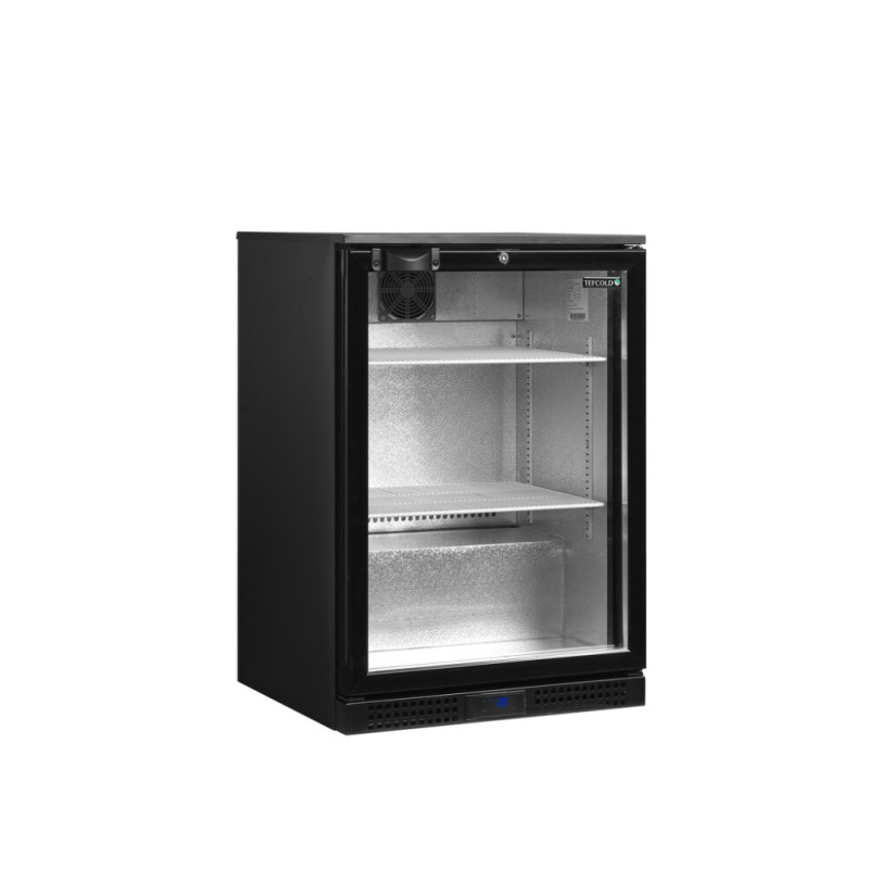 Refrigerated Back Bar 115L - Glass Door - TEFCOLD - Free delivery Refrigerated Back Bar 115L - Glass Door - TEFCOLD - Free delivery