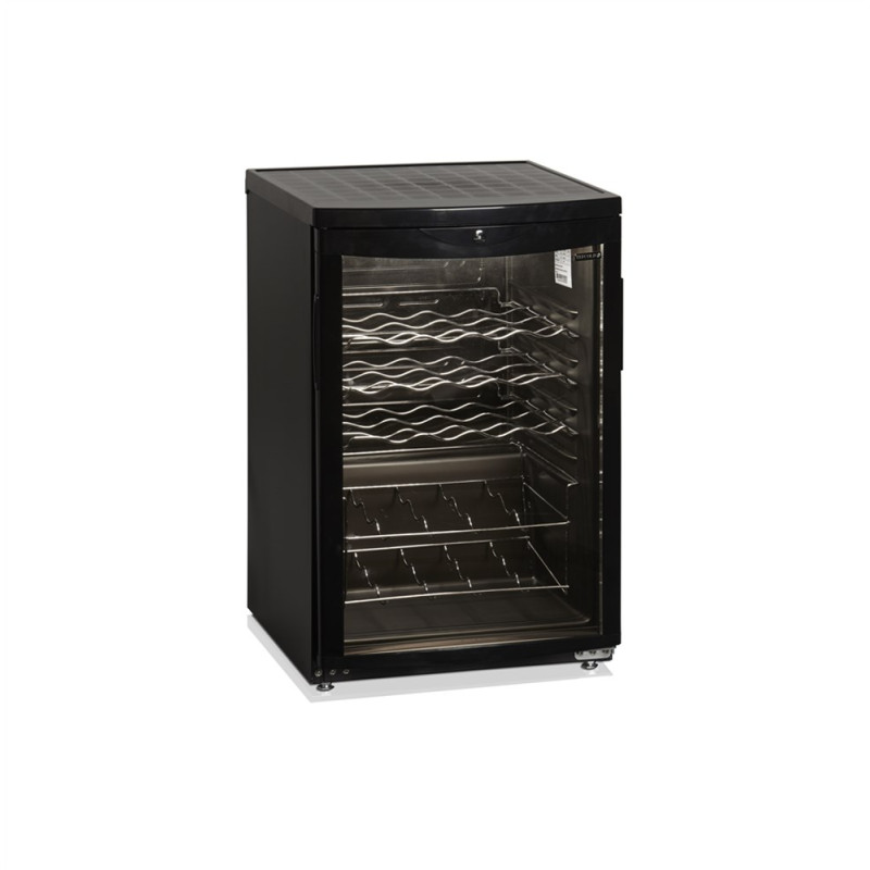 Black Under-Counter Wine Cellar - 22 Bottles TEFCOLD SC85 BLACK Black Under-Counter Wine Cellar - 22 Bottles TEFCOLD SC85 BLACK