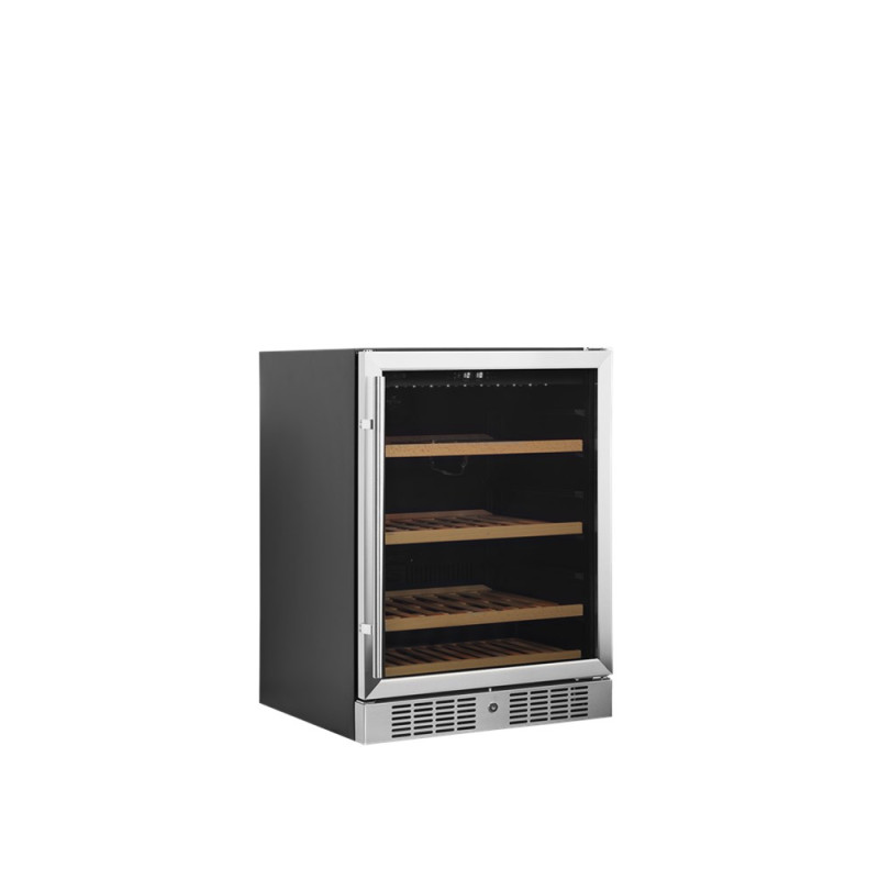 Cave à Vin 1 Porte Vitrée - 48 Bouteilles TEFCOLD : Design Contemporain - Éclairage LED Cave à Vin 1 Porte Vitrée - 48 Bouteilles TEFCOLD : Design Contemporain - Éclairage LED