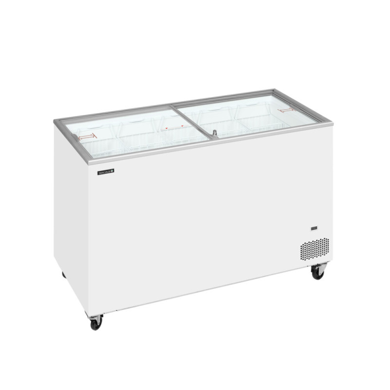 Chest Freezer for Ice Cream - 350L TEFCOLD: store and present your ice creams with style! Chest Freezer for Ice C Chest Freezer for Ice Cream - 350L TEFCOLD: store and present your ice creams with style! Chest Freezer for Ice C