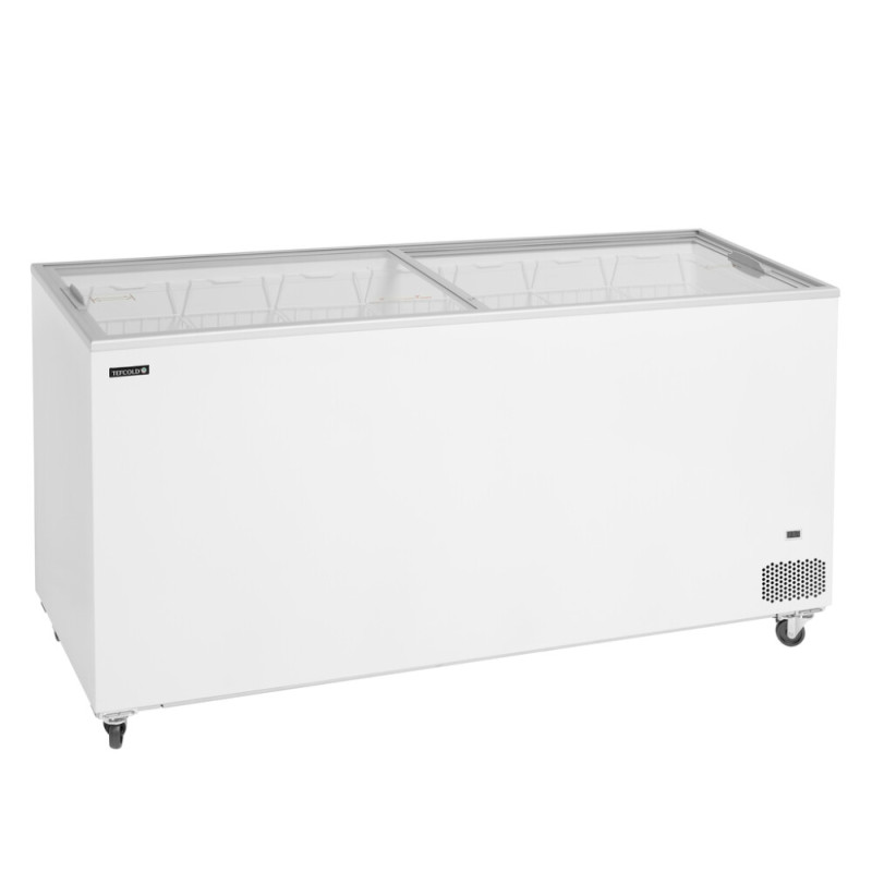 TEFCOLD 486L Chest Freezer for Ice Cream - Sliding Glass Lids TEFCOLD 486L Chest Freezer for Ice Cream - Sliding Glass Lids