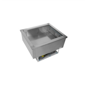 Roostevabast terasest jahutatud mahuti TEFCOLD 64L - 2 GN 1/1 ventileeritud